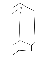 5Q0802398 - : Front Extension for Audi: A3, A3 Quattro, A3 Sportback e-tron, RS3, S3 Image