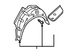 8V5809410TA - : Outer Wheelhouse for Audi: A3, A3 Quattro, S3 Image