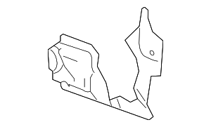 84011871 - : Part# 84011871 Passenger Side Dash Panel Outer Insulator for Chevrolet: Malibu Image