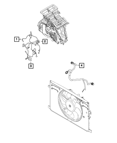 Wiring-Body and Accessories for 2018 Jeep Renegade #4