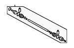 49501R5250 - : Axle Assembly for Hyundai: Santa Fe Image