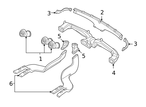 Ducts for 2005 Suzuki Reno #0