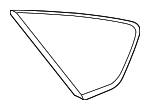 6272047031 - : Quarter Glass for Toyota Image