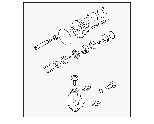 1999-2009 GM Power Steering Pump 19420688 GM | GMPartsDirect.com