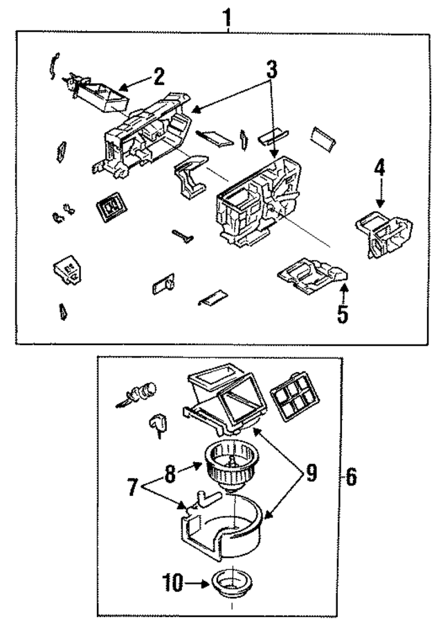 2723060A00 - HVAC: Fan for Nissan: Maxima, Pulsar NX, Stanza Image