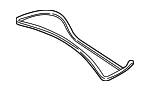 C2S49209 - Body: Weatherstrip for Jaguar Image