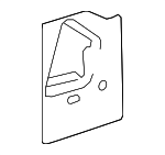 2516100226 - Body: End Plate for Mercedes-Benz Image