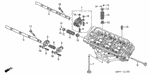 14620P8AA01 - Engine: ARM ASSY., IN. ROCKER for Acura Image