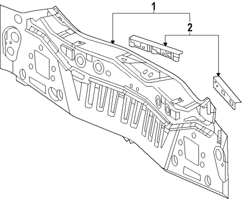 Rear Body for 2024 Subaru Solterra #0