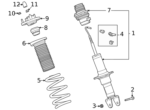 Shocks & Components for 2021 Chevrolet Corvette #4