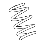 84371397 - Suspension: Coil Spring for Chevrolet: Corvette Image