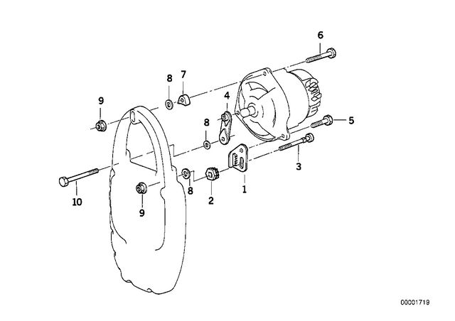 12311340931 - : Screw                     for BMW-Motorrad Image