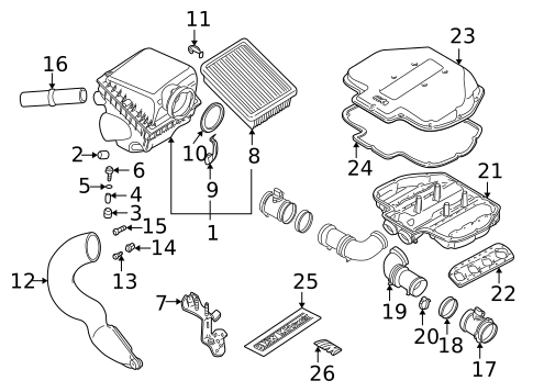 Powertrain Control for 2003 BMW M5 #3