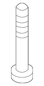 545633K000 - Suspension: Lower Control Arm Rear Bolt for Genesis: Electrified G80, Electrified GV70, G80, G90, GV60, GV70 | Hyundai: Accent, Azera, Elantra, Elantra Coupe, Elantra GT, Genesis, Genesis Coupe, Ioniq, Kona, Kona Electric, Kona N, Palisade, Santa Fe, Santa Fe Sport, Santa Fe XL, Sonata, Tucson, Veloster, Veloster N, Venue, Veracruz Image