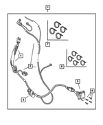 82204721AB - : Trailer Tow - 7 Way Wiring Kit for Dodge: Durango Image