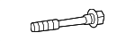 90119A0603 - : 2024 Lexus - Ft Upper Control Arm Bolt for Lexus: TX350, TX500h, TX550h+ Image