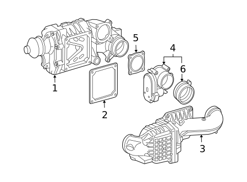 Supercharger for 2003 Mercedes-Benz C230 #0