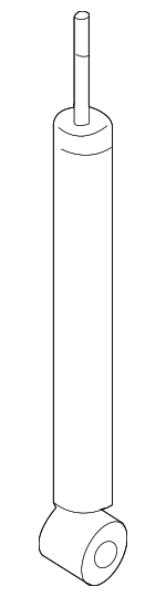 1K0513029MR - : 2012-2013 Volkswagen - Shock Absorber for Volkswagen: Golf, Golf R Image