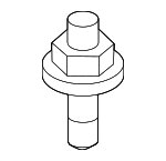 934050601604 - Cooling System: Mount Bracket Bolt for Acura: CL, ILX, Integra, MDX, RDX, RL, RSX, TL, TLX, TSX, ZDX Image