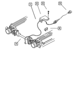 4848836AB - : Accelerator Cable Bracket for Mopar Image