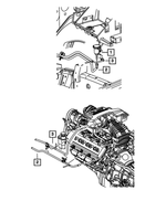52122273AD - Emission Controls: Vapor Purge Harness for Dodge: Ram 2500, Ram 3500 Image