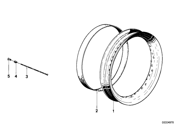 36311241603 - : Rim for BMW-Motorrad Image