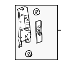 624100E090B0 - : Upper Center Pillar Trim for Toyota: Highlander Image