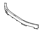 2546206700 - Body: Bumper Impact Bar for Mercedes-Benz Image