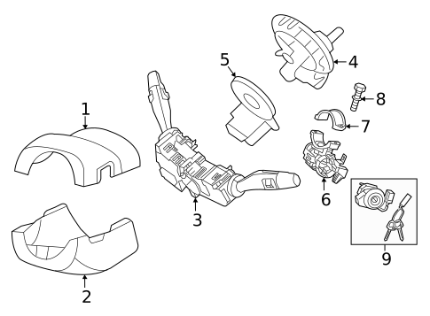 Ignition Lock for 2015 Kia Sedona #0