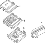 SZ6Z14A068B - : Fuse Box for Ford: Maverick Image