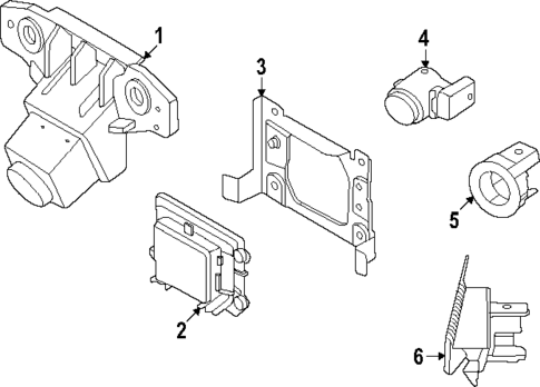 Electrical Components for 2025 Nissan Kicks #1