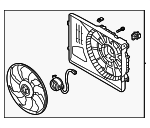 25380D3600 - : Fan Assembly for Hyundai Image