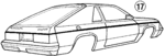 4342986 - Body: Stripe Tape for Mopar Image