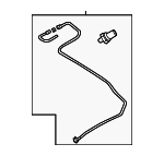 LR086522 - : 2019 2020 Land Rover Range Rover Sport - Feed Line for Land Rover: Range Rover Sport Image