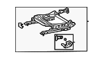 7202012860 - Body: Seat Track for Toyota Image