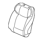 81121TZ3A11ZD - : Seat Back Cover for Acura Image