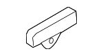 82413P1000 - Body: Door Glass Holder for Kia Image