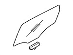 83410DW010 - Body: Door Glass for Kia Image