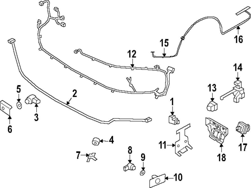 Wire Harness - Porsche (9Y0-971-095-CJ)