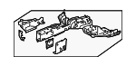 60810T3VA00ZZ - Body: Rail Assembly for Honda Image