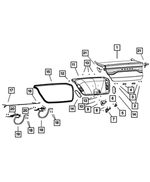 6507648AA - Body Sheet Metal Except Doors: Hex Head Screw And Washer for Mopar Image