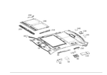 2046906550 - Trim and Lining: Trim, Roof for Mercedes-Benz Image