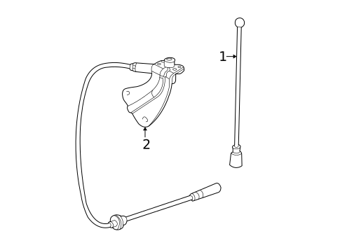 Antenna & Radio for 2003 Saturn Ion #0