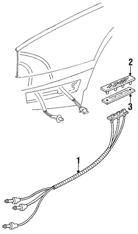 Signal Lamps for 1988 Cadillac Seville #0