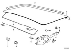 41621959600 - Bodywork: Trunk Lid for BMW Image
