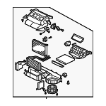 7800A274 - HVAC: AC &amp; Heater Assembly for Mitsubishi: Outlander, Outlander Sport Image