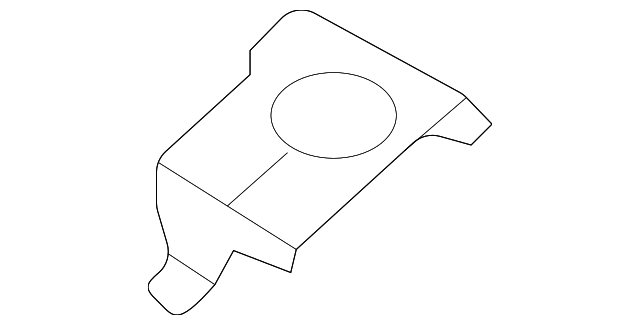OEM Subaru Front Upper Left Fender Bracket 2012-2017 Crosstrek Impreza - 51234FJ0309P