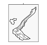 51690FN11A9P - Body: Apron Extension for Subaru Image