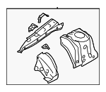 51609FN00A9P - : Apron Assembly for Subaru Image