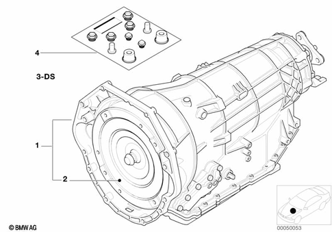 Automatic Transmission for 1996 BMW 840i #0